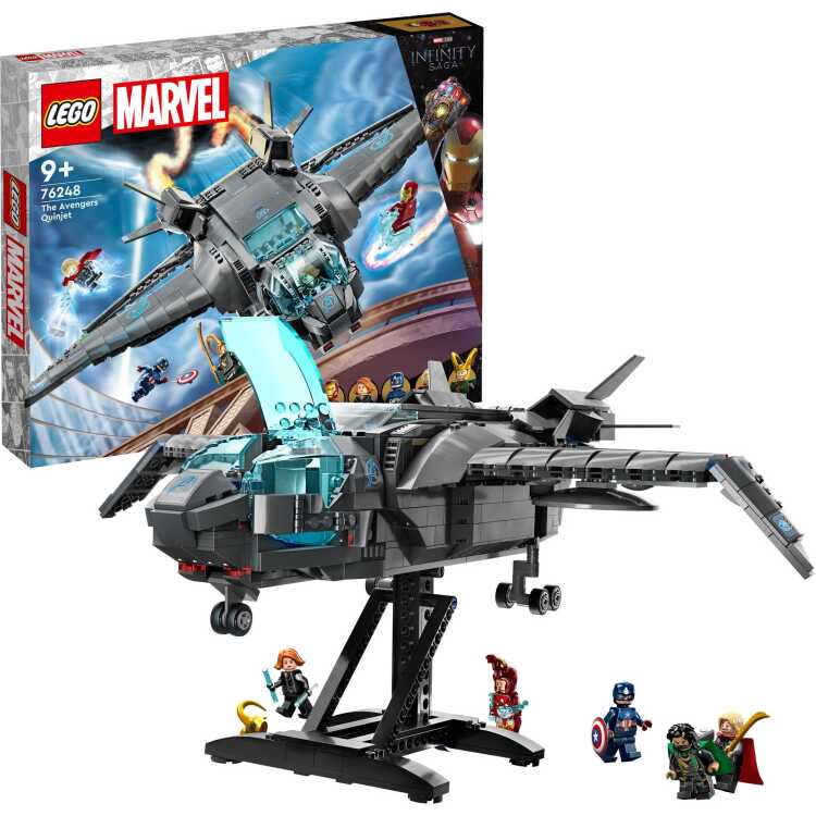 LEGO Marvel - De Avengers Quinjet Constructiespeelgoed