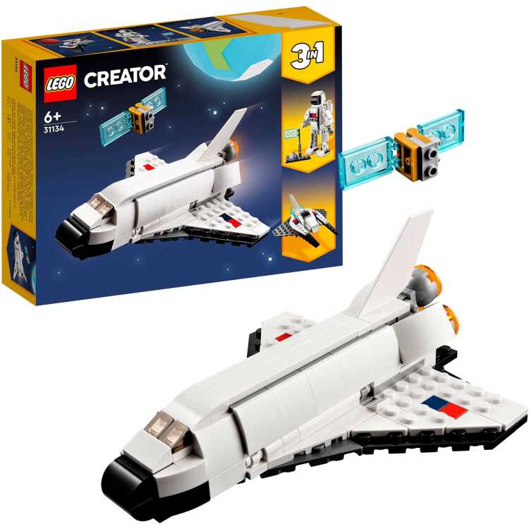 LEGO Creator 3-in-1 - Space Shuttle Constructiespeelgoed