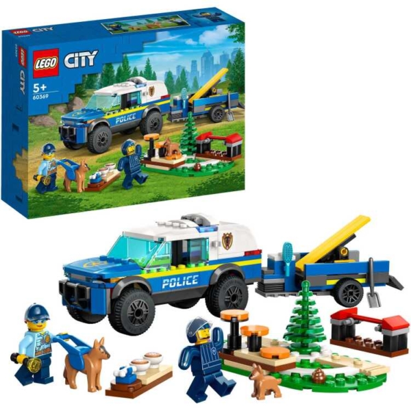 LEGO City - Mobiele training voor politiehonden Constructiespeelgoed