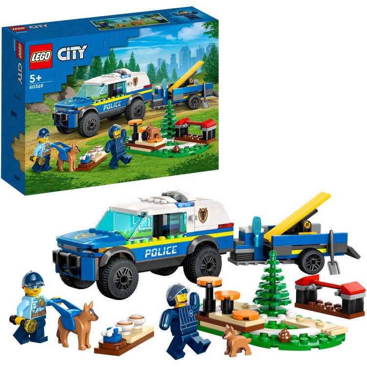LEGO City - Mobiele training voor politiehonden Constructiespeelgoed