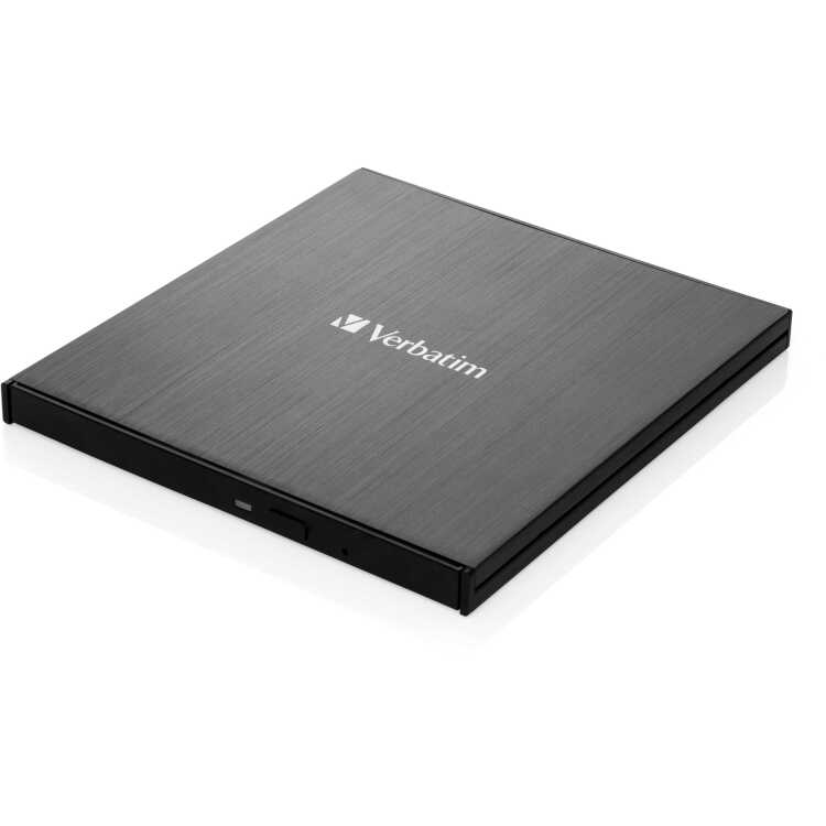Verbatim Externe slimline CD-DVD brander externe dvd-brander