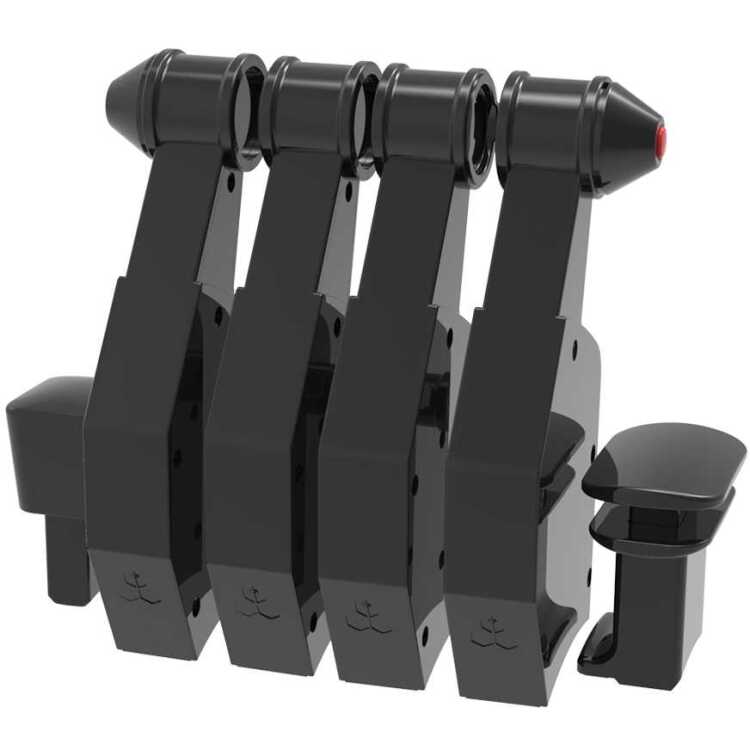 Honeycomb Aeronautical Throttle Pack for Airbus A319 - A380 gasregelaar