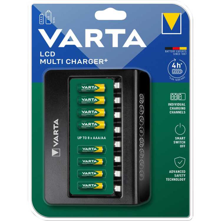 VARTA LCD Multi Charger+ oplader