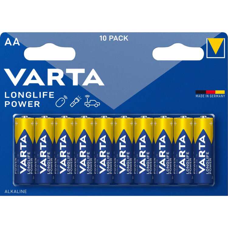 VARTA Longlife Power AA (LR06) batterij