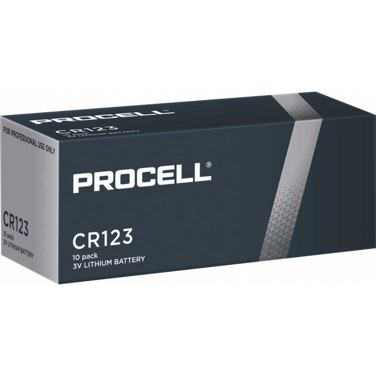Duracell Procell High Power Lithium Photo CR123 batterij