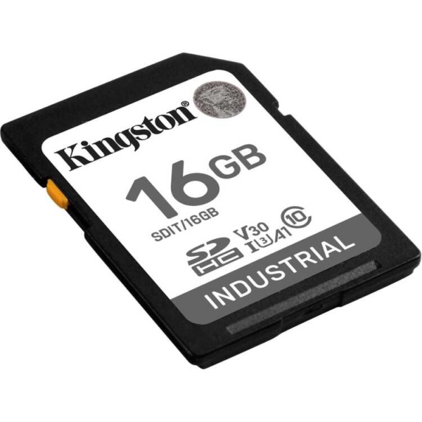 Kingston Industrial 16 GB SDHC geheugenkaart