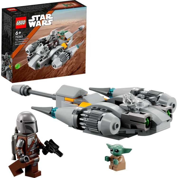 LEGO Star Wars - De Mandalorian N-1 Starfighter Microfighter Constructiespeelgoed