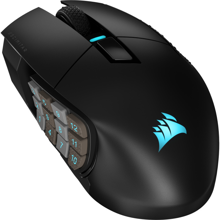 Corsair Scimitar Elite Wireless MMO-gamingmuis