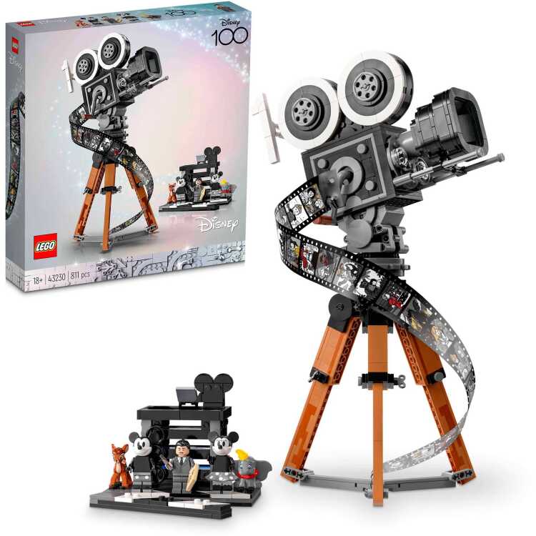 LEGO Disney - Walt Disney eerbetoon - camera Constructiespeelgoed