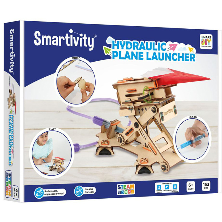 SmartGames Hydraulic Plane Launcher Leerspel