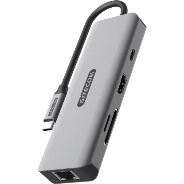 Sitecom 8-in-1 USB-C Power Delivery Multiport dockingstation