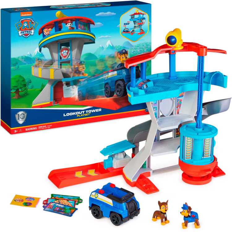 Spin Master Paw Patrol - Lookout Tower Hoofdkwartier speelset decors