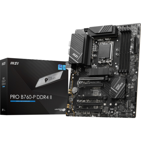 MSI PRO B760-P DDR4 II moederbord