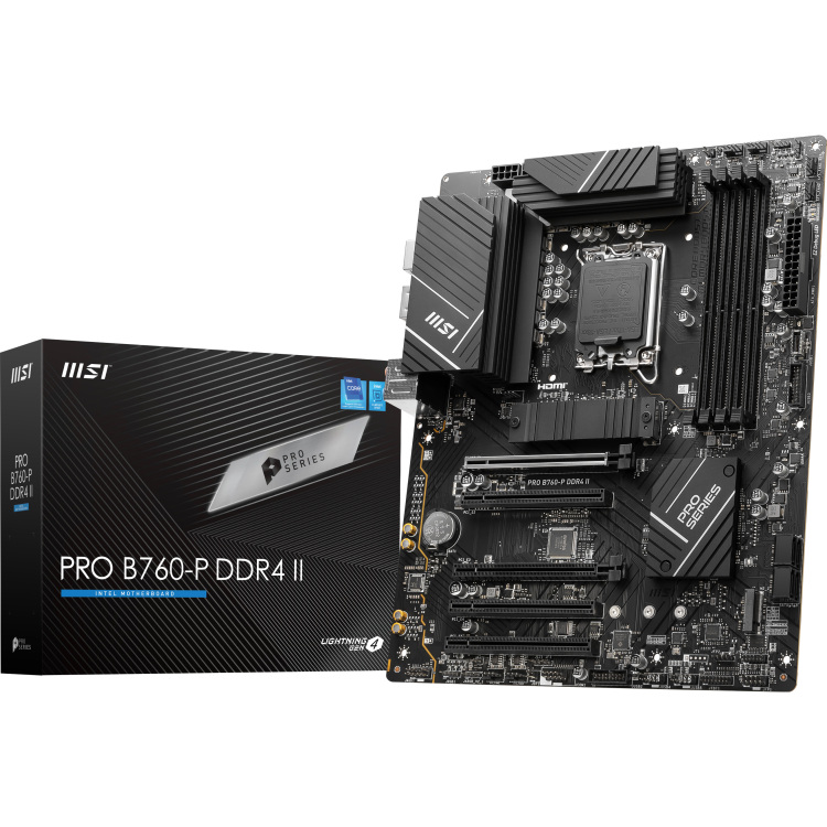 MSI PRO B760-P DDR4 II moederbord