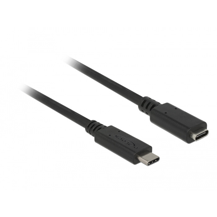 DeLOCK SuperSpeed USB-C 3.1 Gen1 Male>Female verlengkabel