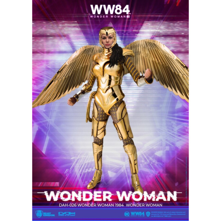 Beast Kingdom DC Comics: Wonder Woman 1984 - Wonder Woman Golden Armor decoratie