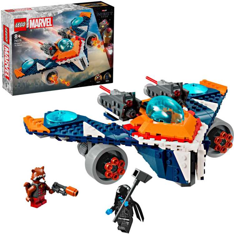 LEGO Marvel - Rockets Warbird vs. Ronan Constructiespeelgoed