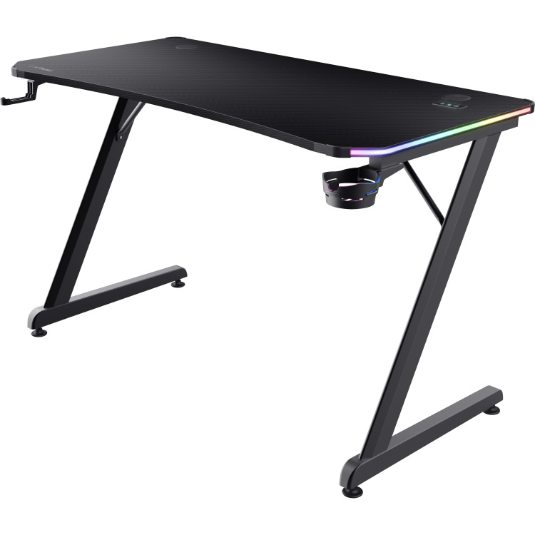 Trust GXT 709 Luminus RGB-gamingbureau gaming desk