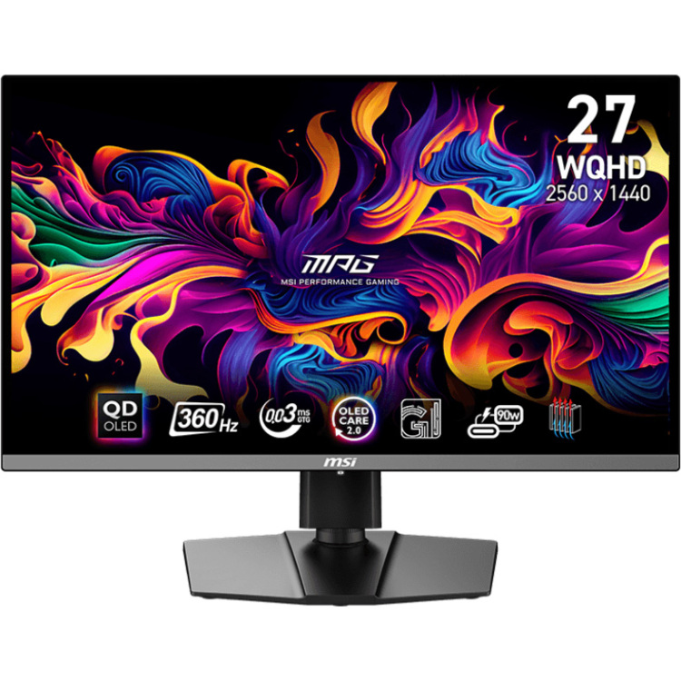 MSI MPG 271QRX QD-OLED 26.5'' gaming monitor