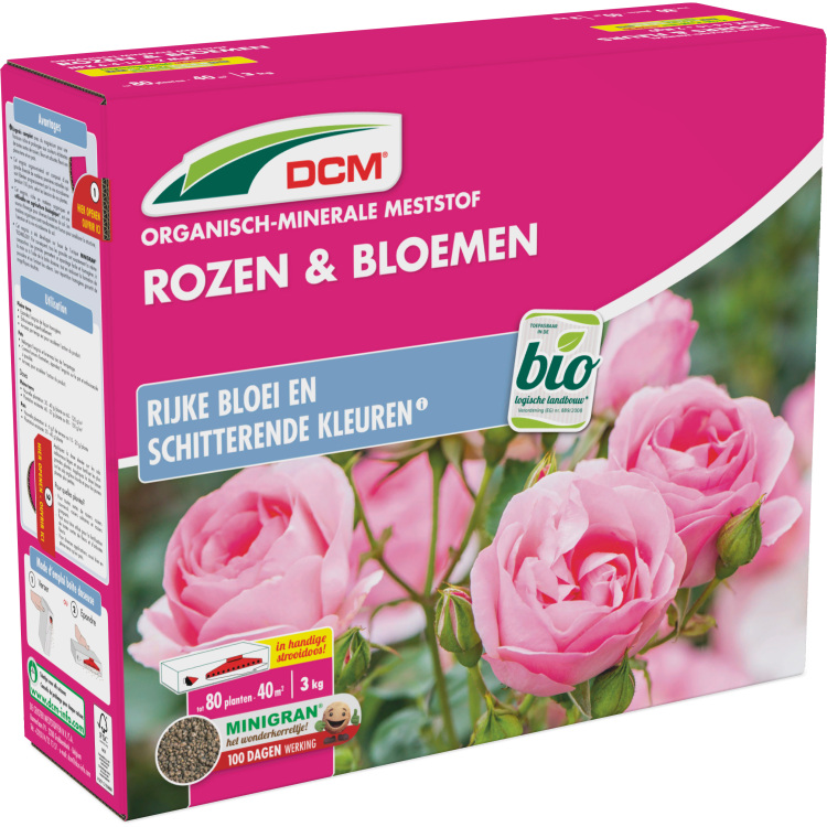 DCM Meststof Rozen & Bloemen 3 kg