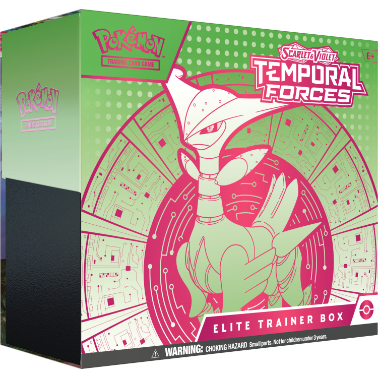 Asmodee Pokémon TCG: Scarlet & Violet Temporal Forces Elite Trainer Box Verzamelkaarten