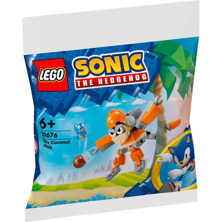 LEGO Sonic the Hedgehog - Kiki's kokosnotenaanval Constructiespeelgoed