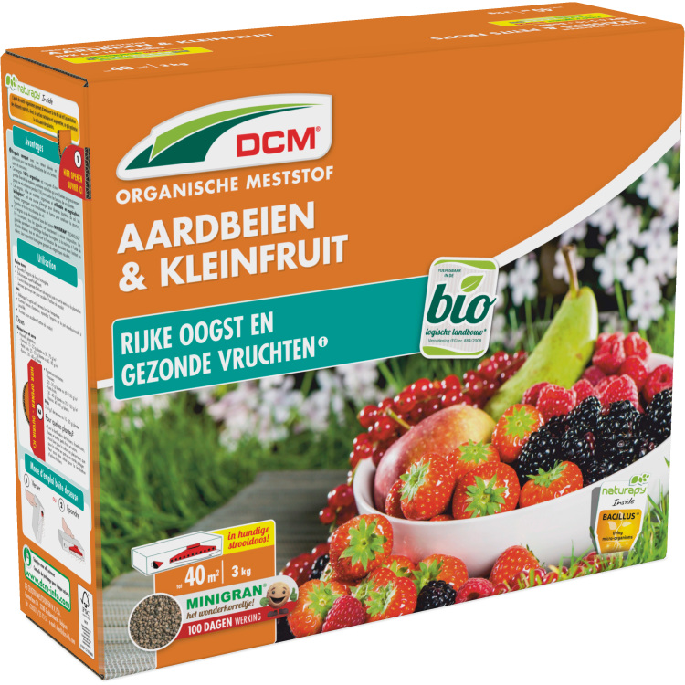 DCM Meststof Aardbeien & Kleinfruit 3 kg