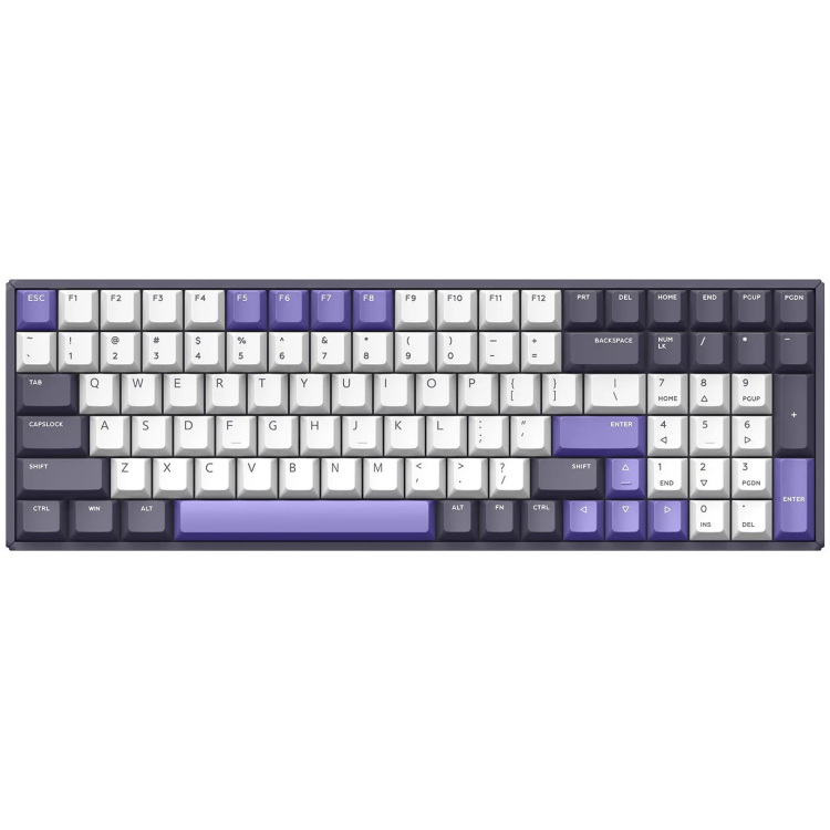 Iqunix F97 Lavandin Wireless Mechanical Keyboard gaming toetsenbord