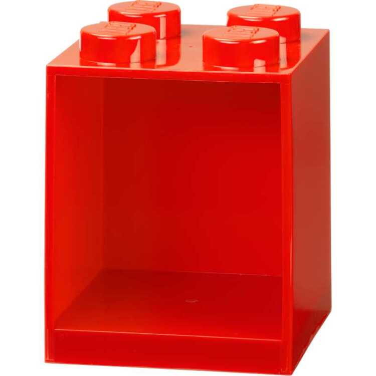 Room Copenhagen LEGO Brick Shelf, 4 noppen wandschap