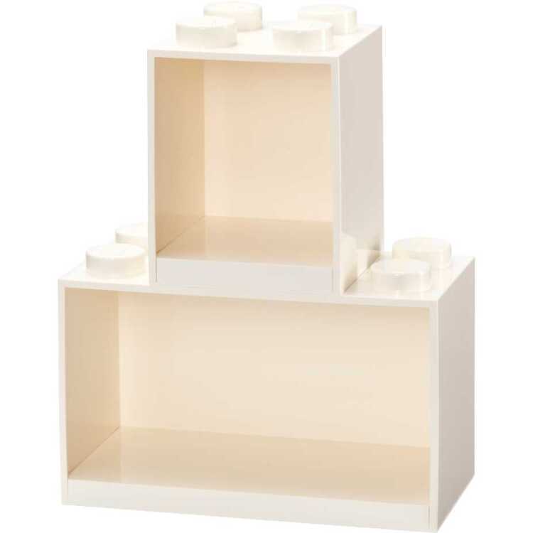 Room Copenhagen LEGO Brick Shelf Set, 4 + 8 noppen wandschap