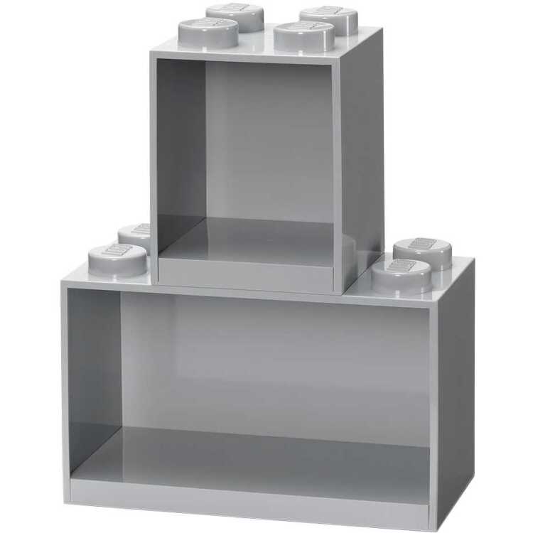 Room Copenhagen LEGO Brick Shelf Set, 4 + 8 noppen wandschap