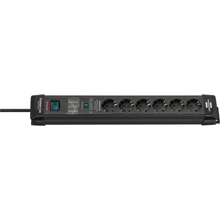 Brennenstuhl Premium-Line stekkerdoos 6-voudig