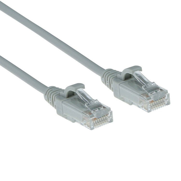 ACT Connectivity LSZH U/UTP CAT6 datacenter slimline patchkabel snagless met RJ45 connectoren