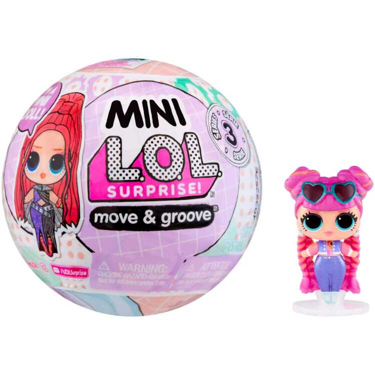 MGA Entertainment L.O.L. Surprise! Mini - Move-and-Groove S3 speelfiguur