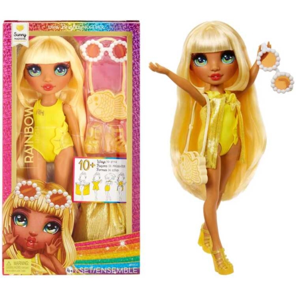MGA Entertainment Rainbow High Swim & Style - Sunny pop