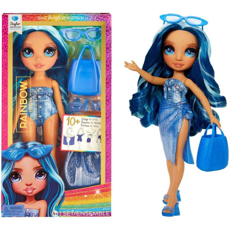 MGA Entertainment Rainbow High Swim & Style - Skyler pop