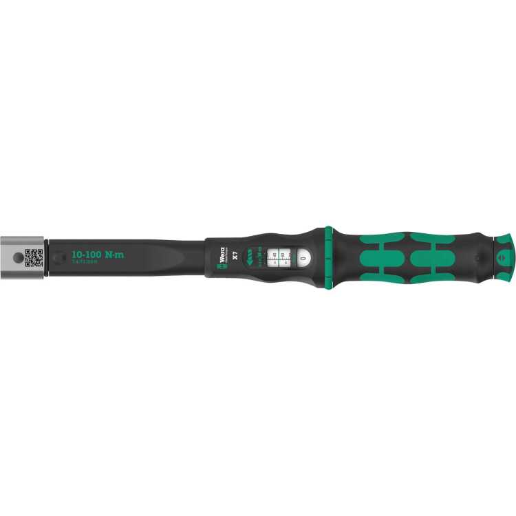 Wera Click-Torque X 7 draaimomentsleutel voor insteekgereedschappen