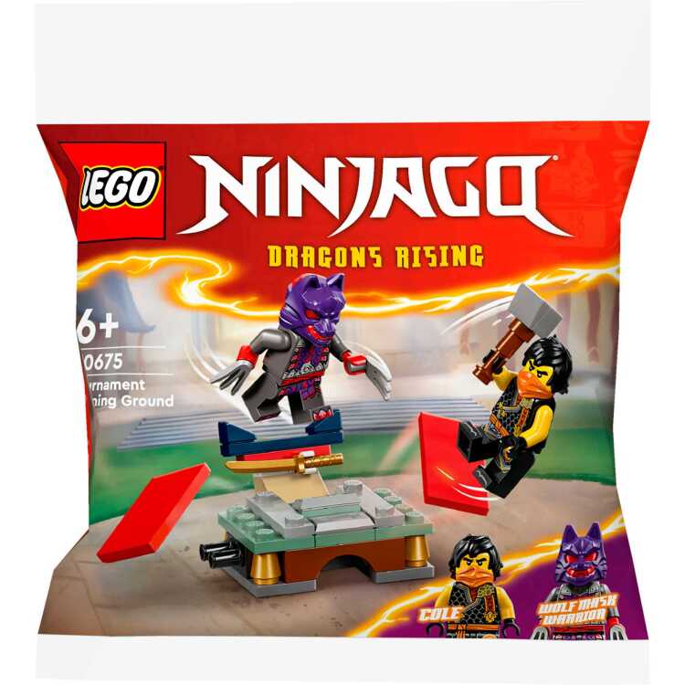 LEGO Ninjago - Toernooi trainingsveld Constructiespeelgoed