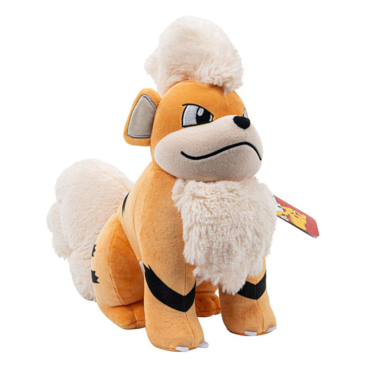 Jazwares Pokémon Plush Figure Growlithe 30 cm pluchenspeelgoed