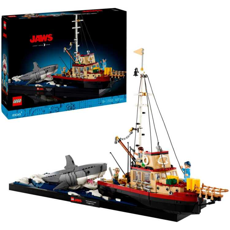 LEGO Ideas - Jaws Constructiespeelgoed