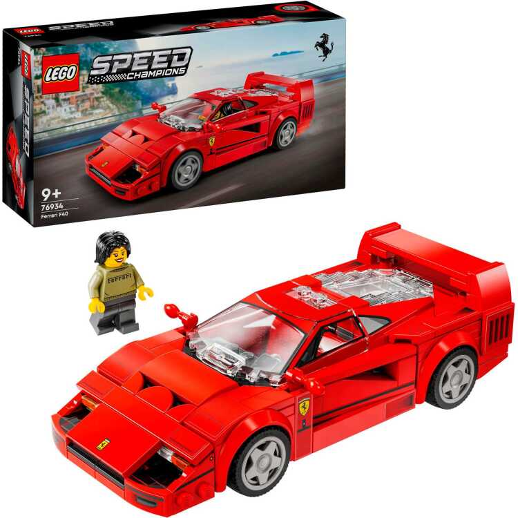 LEGO Speed Champions - Ferrari F40 supercar Constructiespeelgoed