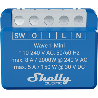 Shelly Qubino Wave 1 Mini relais