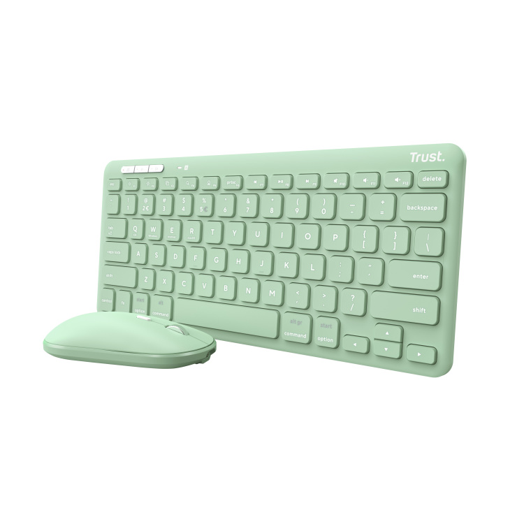 Trust Lyra Multi-Device Wireless Keyboard & Mouse desktopset