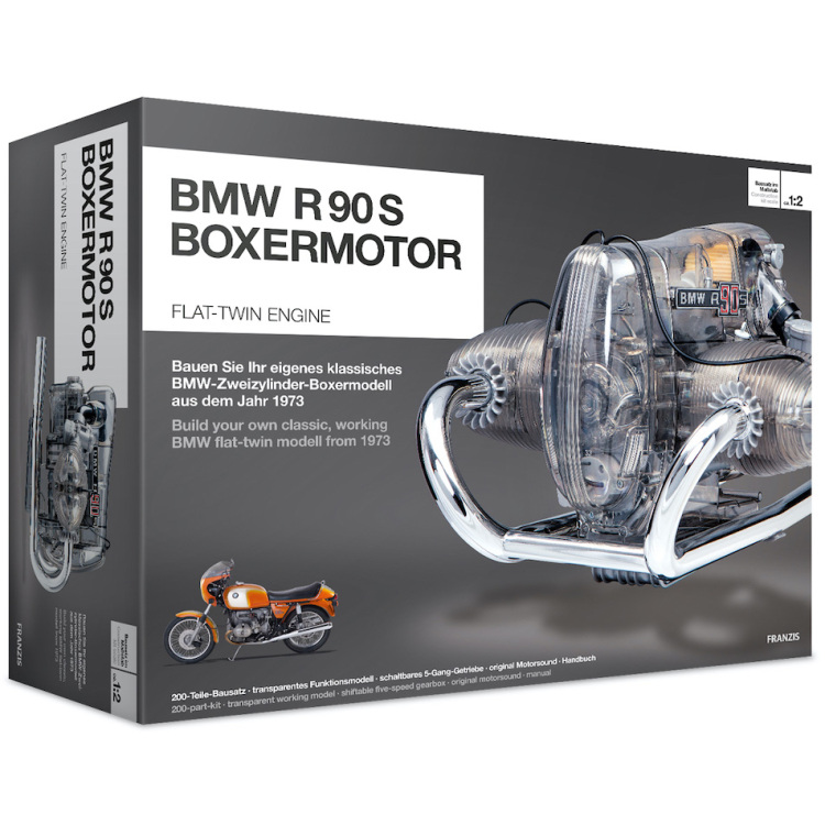 Franzis BMW R90 S Boxermotor modelbouw