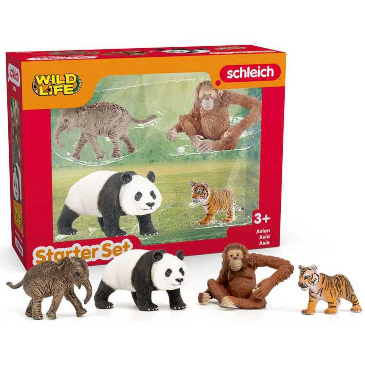 Schleich Wild Life - Azië starterset speelfiguur