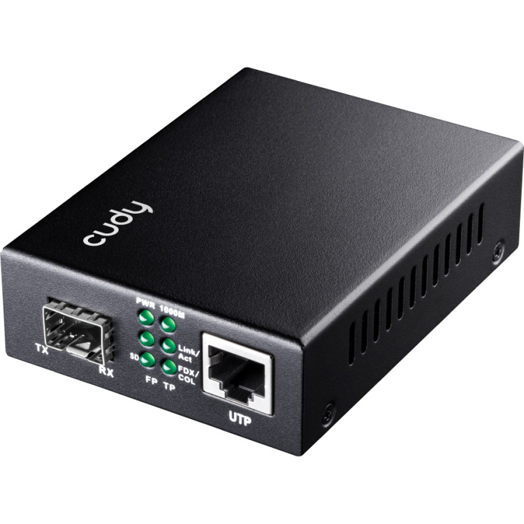 Cudy MC220P Gigabit PoE Ethernet mediaconverter