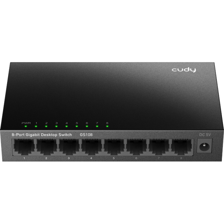 Cudy 8-Port Gigabit Desktop Metal Switch