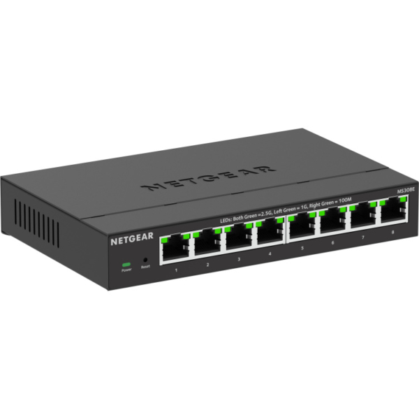 Netgear 8-port 2.5G Multi-Gigbit Ethernet Plus Switch (MS308E)