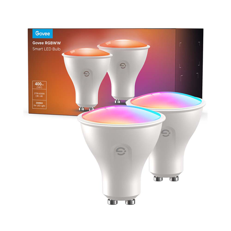 Govee GU10 Wifi&BLE RGBWW Smart ledlamp