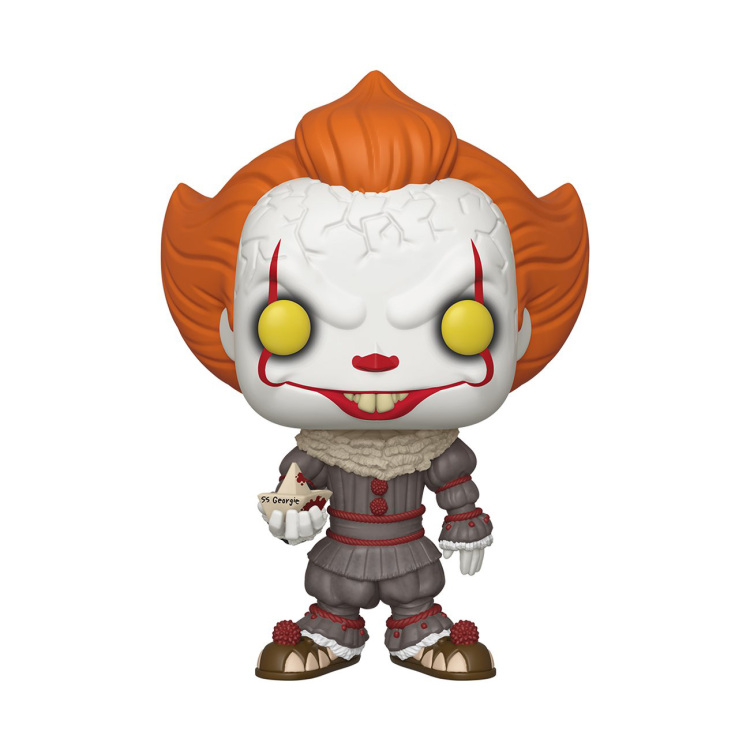 Funko Pop! Jumbo: IT 2017 - Pennywise with Boat speelfiguur